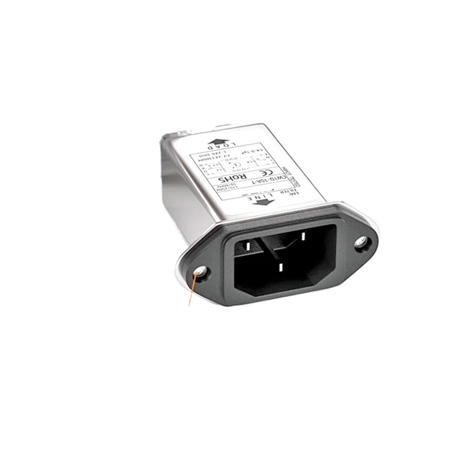 MBPAIHOP CW1D-3A/6A/10A-T power filter CW1D-10A-T anti-interference EMI filter socket audio power purifier CW1D-6A-T(CW1D-6A-T)
