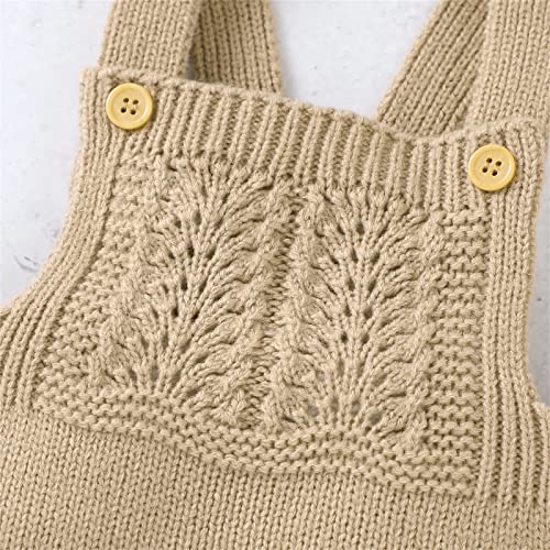 Size 5 Boys Pants Girls Boys Solid Spring Winter Long Pants Knit Suspender Trousers Clothes2