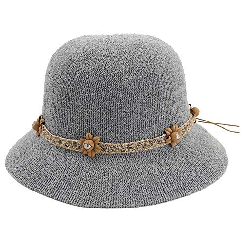 SGJFZD Chapeau de paille pliable pour femme Couleur 03 Taille 56-58 cm Cover