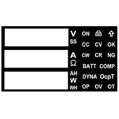 Miniatura 7 de Probador electrónico de la capacidad de la batería de la carga KP184 DC probador de resistencia interna Probador de potencia MODBUS RS485232 400W 40A