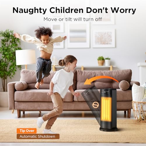 PTC Ceramic Heater with Digital Display