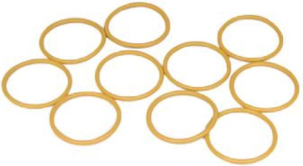 KarParts360 For Pontiac Bonneville 2004 2005 Automatic Transmission Turbine Shaft Seal | Rubber | Tan | O-Ring Seal | 0.07 Inches Thickness | 0.86 In. Inside Diameter | Replacement For 8686052