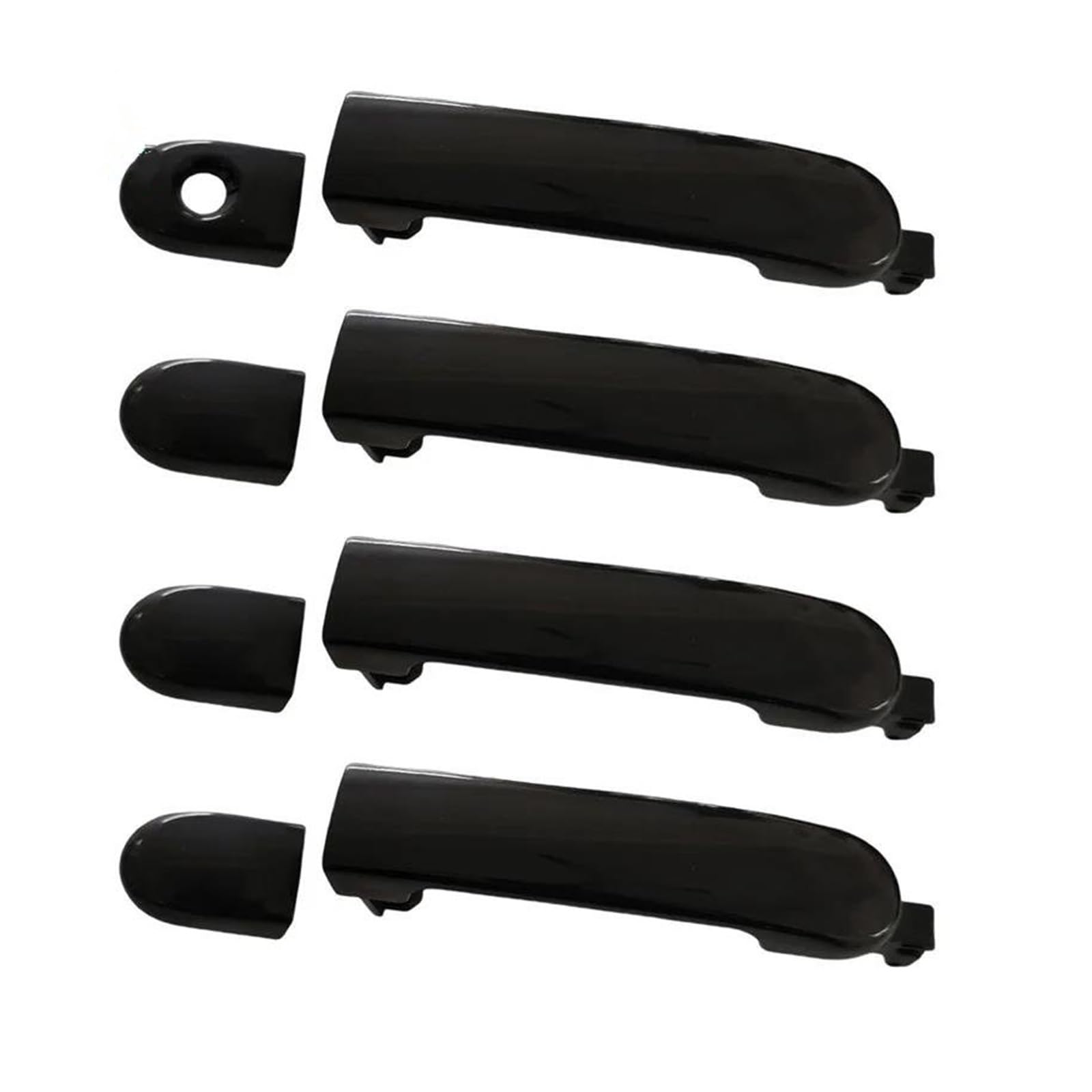 Kvkqmlfeaw One Color Outer Door Handle 1Set For Versa 2007 2008 2009 2010 2011 2012 Car Parts Outside Door Handle Exterior Handle