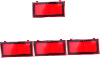 Vaguelly 4 Pares De Lupa De Soldagem Máscara Facial Transparente Máscara Transparente Capacete De Soldagem Fornecimento Capa De Soldagem Lente Lupa Lente De Aumento Universal Acessórios