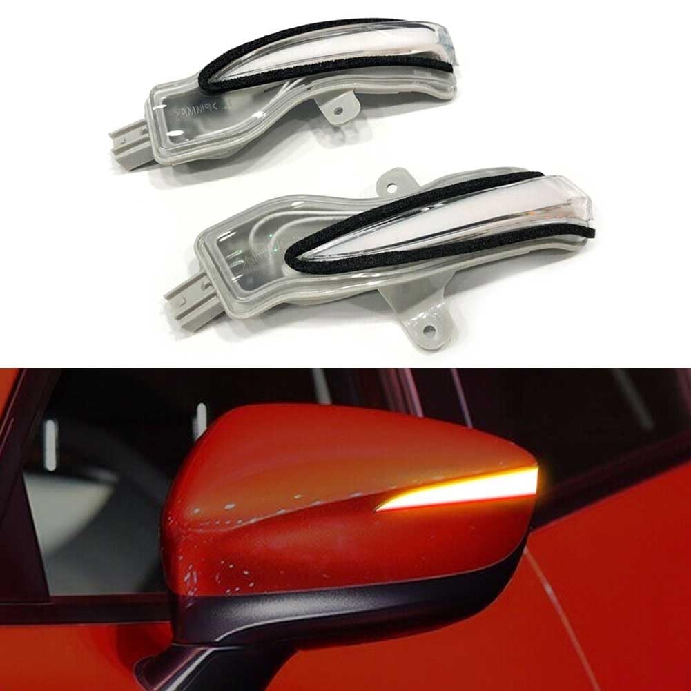 Intermitente Retrovisor 2X Espejo Lateral del Coche Secuencial Dinámica Lámpara De Señal De Giro Luz LED Ámbar para Mazda CX-5 CX-3 CX5 CX3 Lámpara Señal Giro