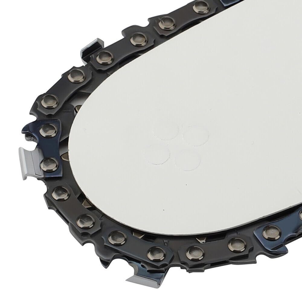Mini motosierra de 8 pulgadas 1/4quot; Cadenas semicincel de paso 48 eslabones impulsores .043quot; Cadenas de calibre, piezas de corte de madera para sierra eléctrica, cadena 3x