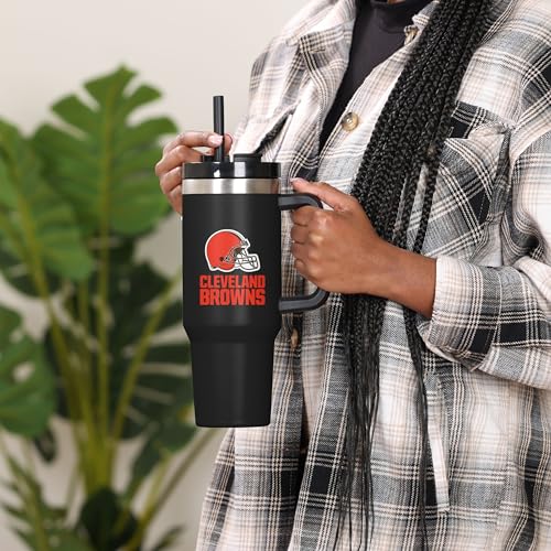 Image of FOCO NFL unisex-adult NFL Team Logo Insulated Travel Mug 40oz XL Tumbler