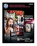 HP Premium Plus Photo Paper, High Gloss (50 Sheets, 8.5 x 11 Inches)
