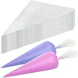 Saco/Manga de Confeitar Descartável Pequeno 28cm 100 unidades Resistente