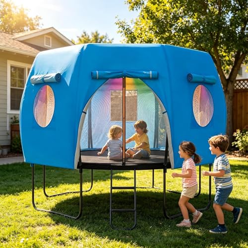 Tente pour trampoline anti-UV et imperméable pour abri de jardin - 3