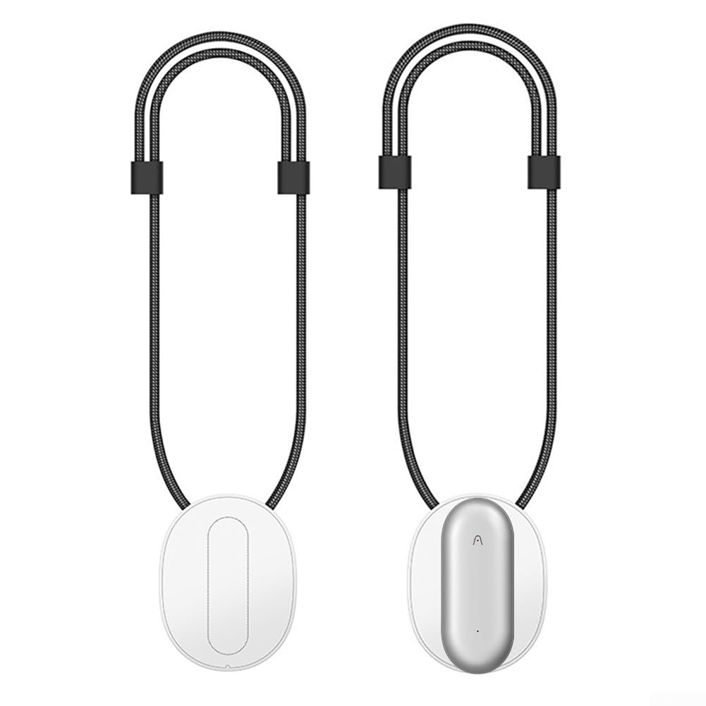 Support magnétique de poitrine avec cordon réglable pour une meilleure accessibilité de l'appareil (noir)
