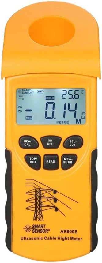 Ar600e Digital Ultrasonic Cable Height Meter,smart Sensor