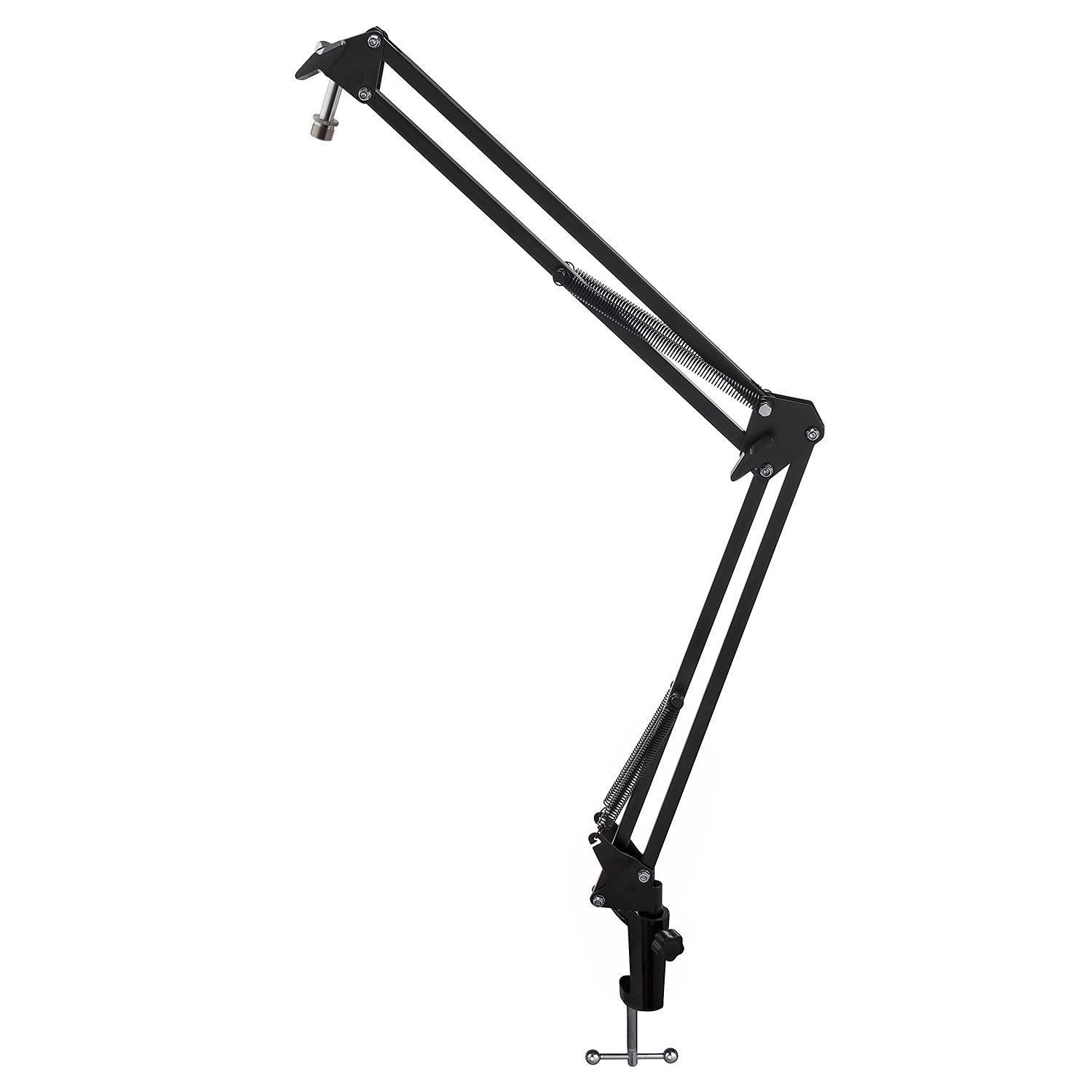 Audio-Technica AT2020 Condenser Studio Microphone with Studio Headphones, Knox Gear Pop Filter, Boom Arm, Shock Mount and XLR Cable - Image 7