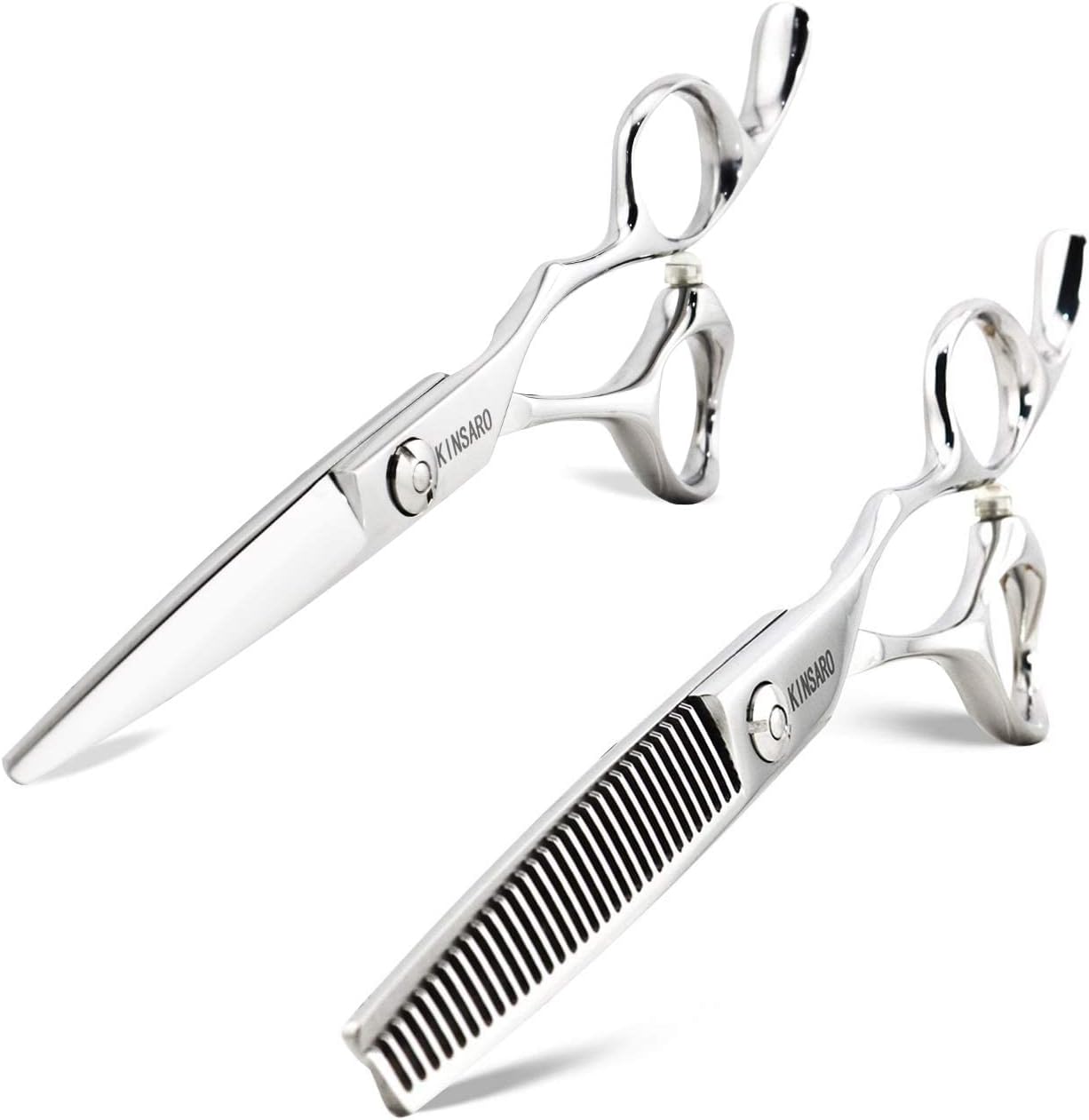5.5 INCH hair scissors hair cutting shears for cut hair and 6 INCH hair thinning scissors 440C Kinsaro