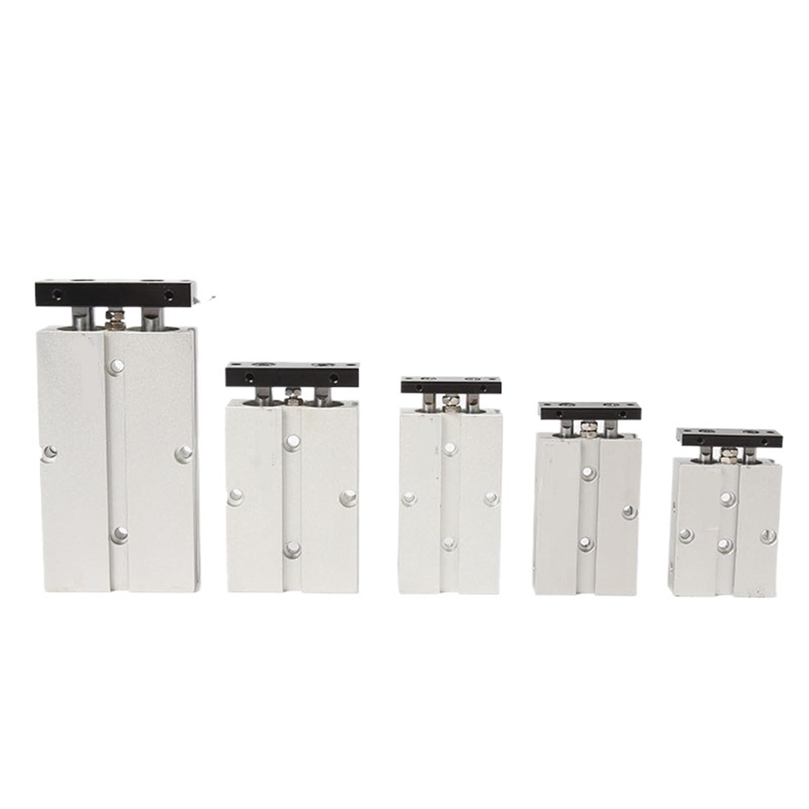 Vérin double axe TN25 anti-rotation pour stopper les déviations