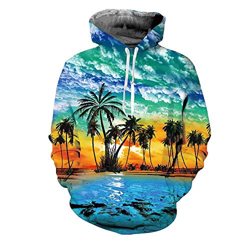 Preisvergleich Produktbild Bahoto Digital Gedruckter 3D Hoodie