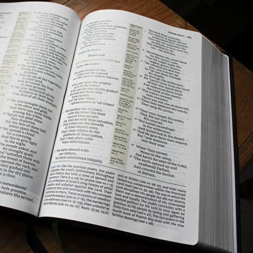 NKJV, Evangelical Study Bible, Bonded Leather, Black, Red Letter, Thumb Indexed, Comfort Print: Chri