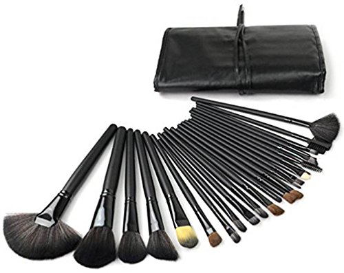 Rsentera-Soft-Bristle-Makeup-Brush-Set-with-PU-Leather-Case-Black-24-Pieces-24-in-1-Makeup-Brush