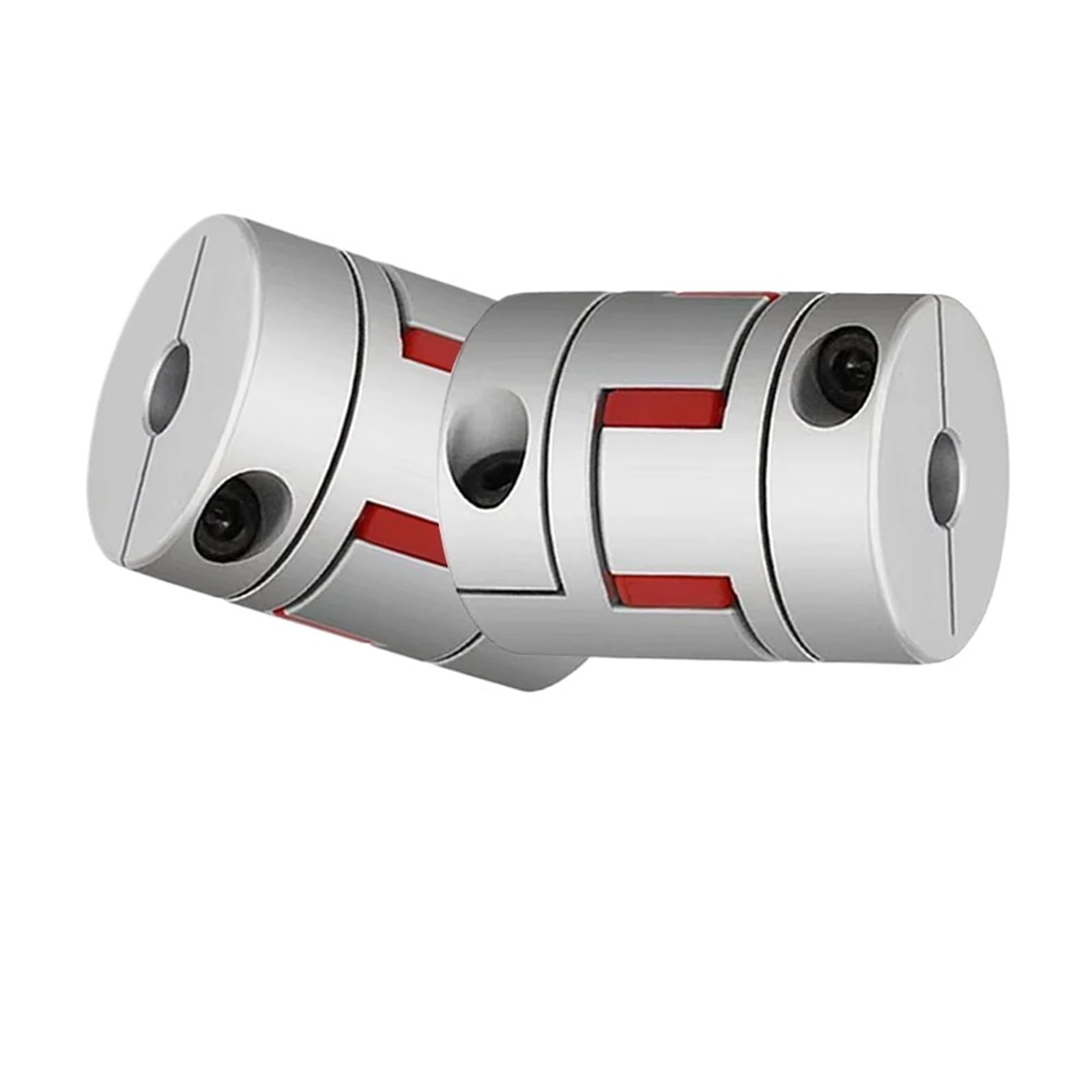 Acoplador de abrazadera flexible LM D95 L126, tamaño de eje D95L126, acoplamiento de mordaza CNC de 18 mm a 45 mm, 1 unidad(24x24mm)