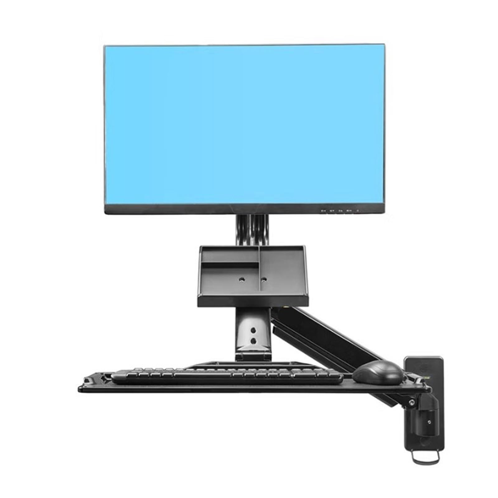Attrezzatura Industriale montata a Parete con Staffa for Monitor da banco a Doppio Uso D32 Adatta for 19-27 Pollici