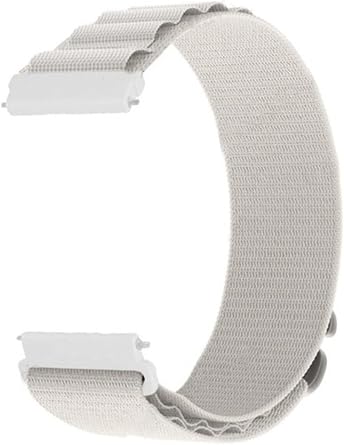 Gpack Amazfit GTR 2 Classic ile Uyumlu Ayarlanabilir Kademeli Naylon Kordon, Bej
