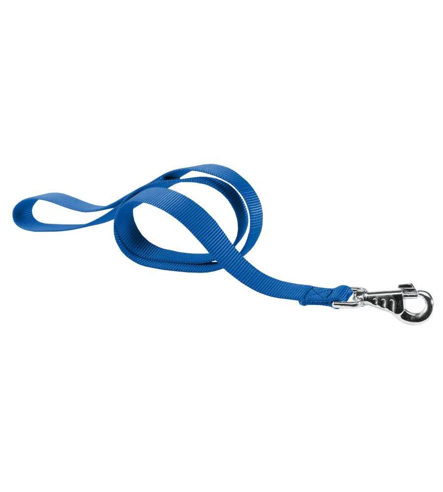Ferplast Laisse en Nylon pour Chiens Club G25/120 Bleu