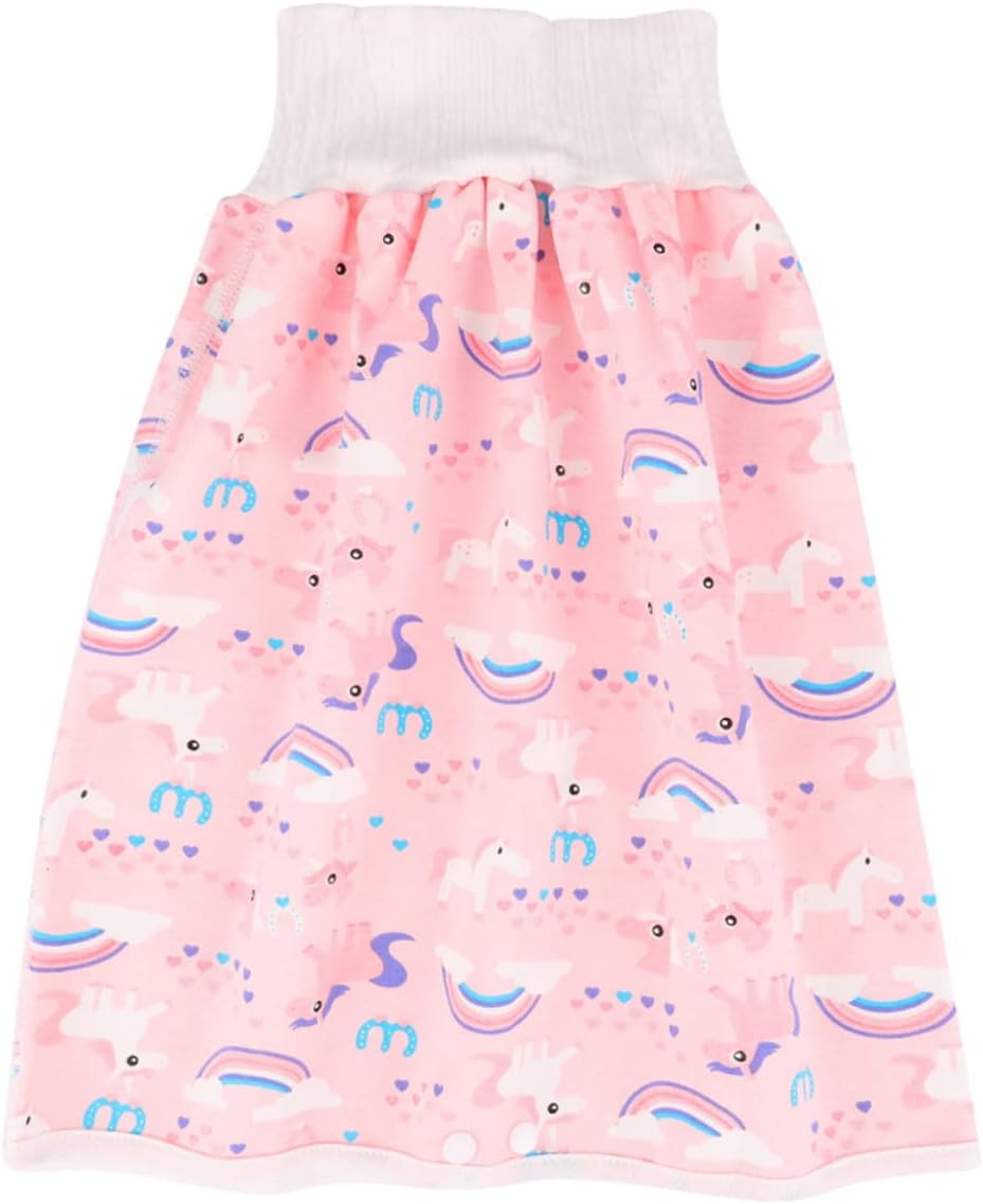 1Pc Leakproof Training Pants High Waist Nappy Skirts for Potty Training Comfortable Underwear for Years Breathable Design to Prevent Side Leakage