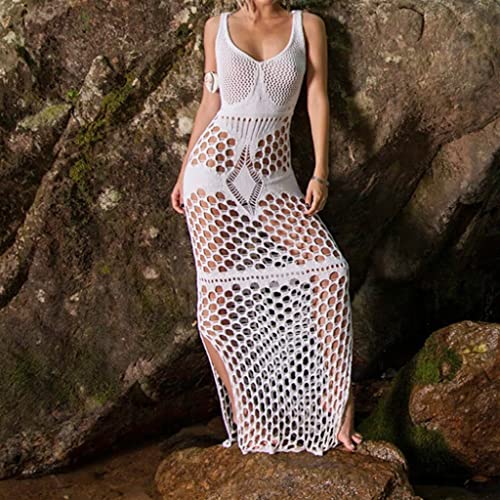 Robe de plage en maille pour maillot de bain bikini ajouré sexy WQHPLMD