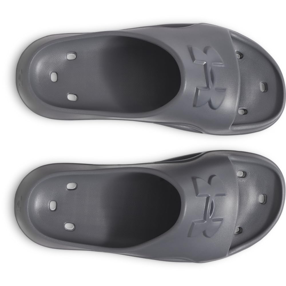 Under Armour Herren Locker V Slides Grau 47.5 – Ansicht 5