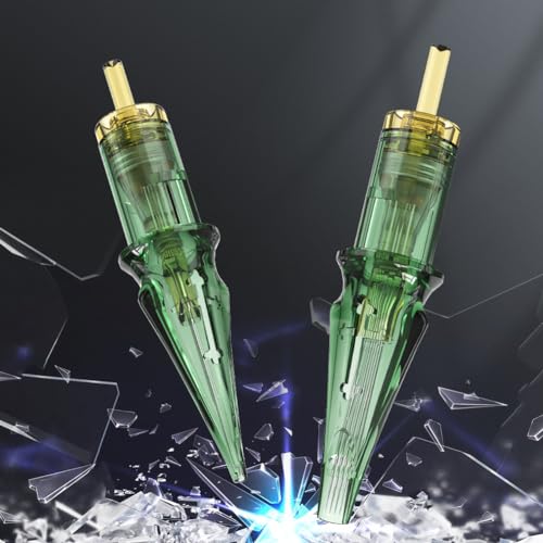 Solong Tattoo Elite #10 Bugpin 11-Needle Round Magnum Long Taper Cartridges, 20-Pack, Compatible with All Tattoo Pens - Image 3