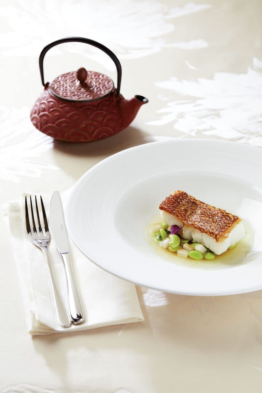 Sambonet Taste 52553-G2 - sztućce stołowe ze stali nierdzewnej 18/10, dla 12 osób, 48 części: 12 widelców, 12 łyżek, 12 noży, 12 łyżeczek, nadają się do mycia w zmywarce
