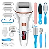 Electric Callus Remover Foot File, Rechargeable Foot Callus Remover Tool Kit Spa Pedicure Tool Set...
