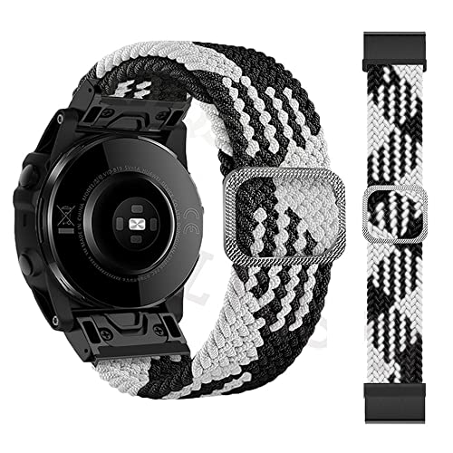 Bracelet nylon 26mm Garmin Fenix 5X Epix MK2 montre intelligente