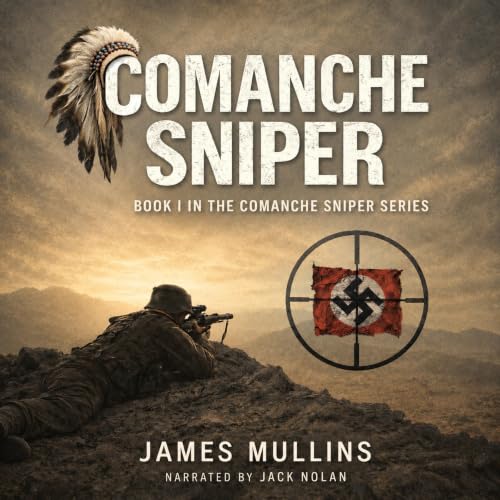 Diseño de la portada del título Comanche Sniper, Book I