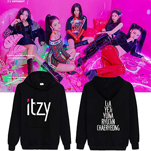 Xllife Kpop Itzy Same Hoodie Lia Yeji Yuna Ryujin Chaeryeong Sweater Jacket2