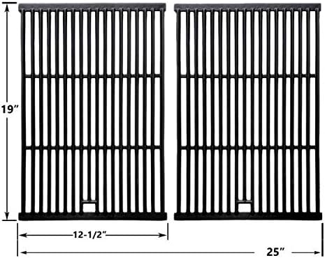Miniatura 2 de Kit de reparación para Grill Pro Grill 226454 2009, 226464, 236454, 236464 parrilla de gas para barbacoa, incluye 3 quemadores inoxidables, 3 placas