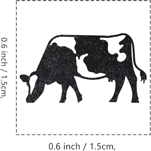 Miniatura 2 de Sello de goma de vaca, 35 pulgadas, pequeño sello para álbumes de recortes, planificador de tarjetas