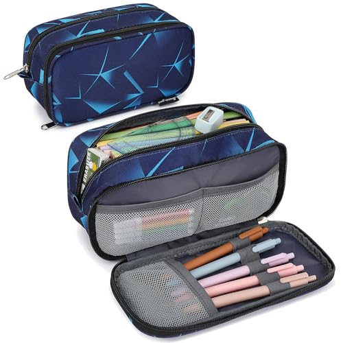 Image of Mountain guest Pencil Cases for kids, Large Capacity Pencil Pouch, Office College School Marker Organizer Case pen for Men Women Adult Teens