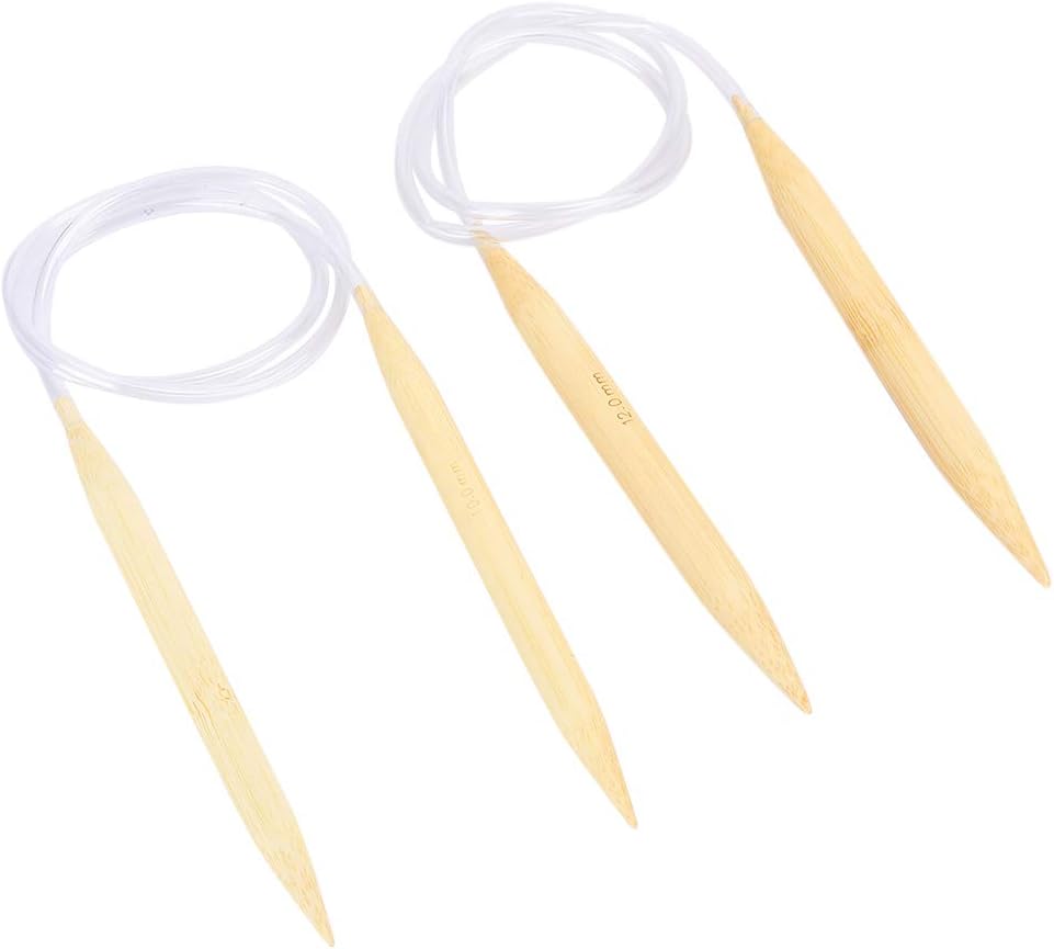 2Pcs Circular Knitting Set Sweater Hat Socks Weaving Tools Compatible with Yarn Crafts Accessories