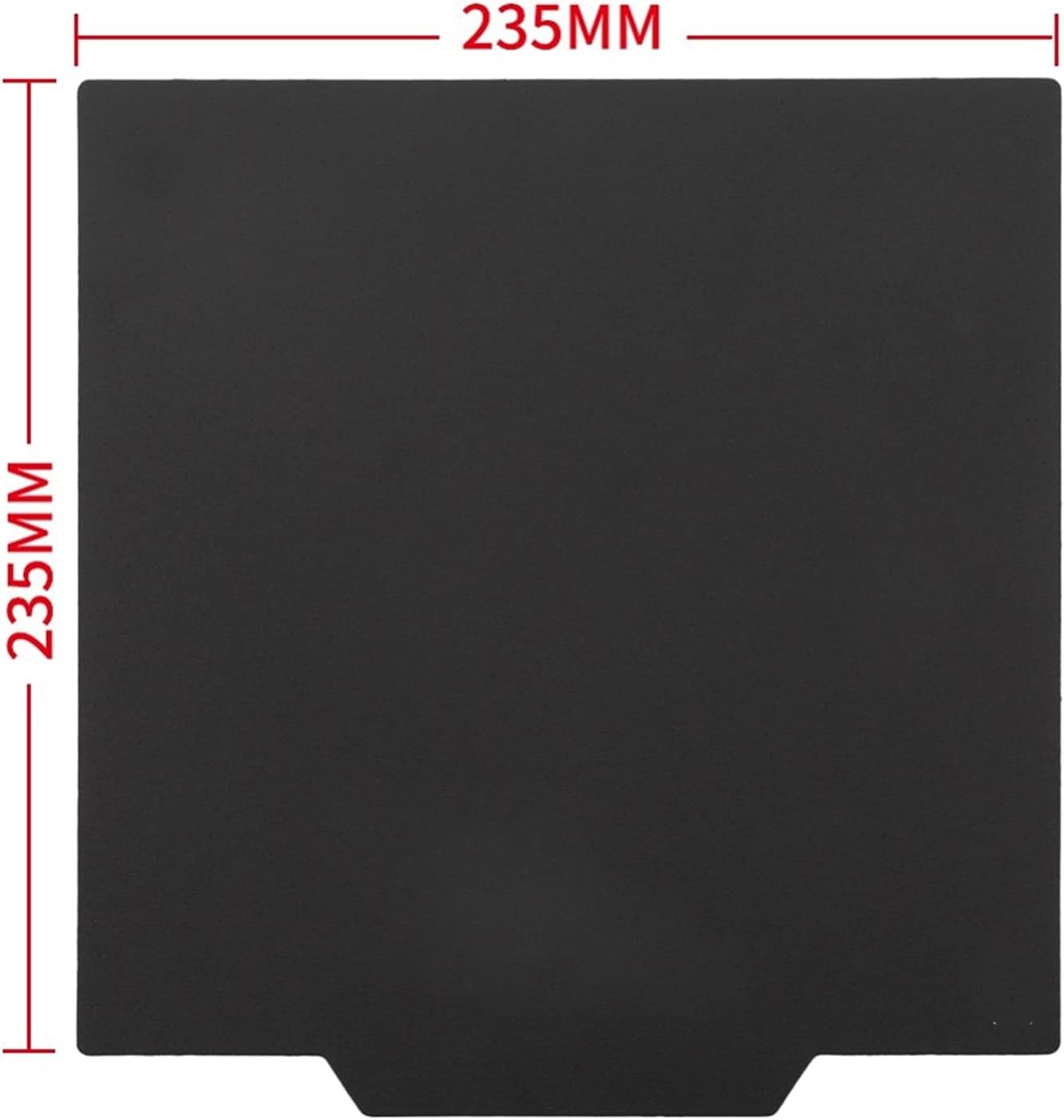 review WANGYOUCAO Magnetic Build Surface Plate Pad 3D Printer Heated Bed Parts 235x235mm for Ender-3 for Ender-3 Pro for Ender-5 3D Printing Accessories (Size : 235x235x3mm)