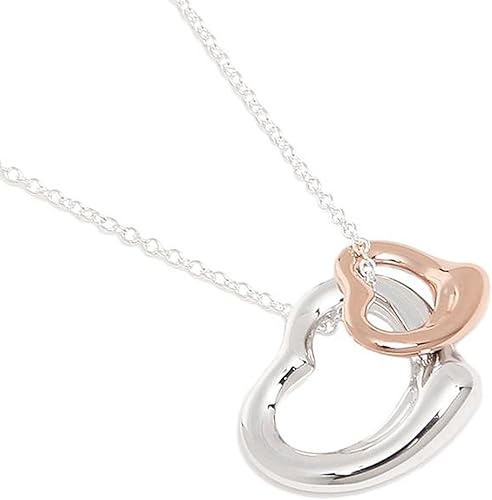 Amazon ティファニー ネックレスtiffany Co 18k ダブルオープンハート ペンダント シルバー ローズ ゴールド 並行輸入品 ネックレス 通販 Amazon ティファニー ネックレスtiffany Co 18k ダブルオープンハート ペンダント シルバー ローズ ゴールド 並行輸入品 ネックレス 通販