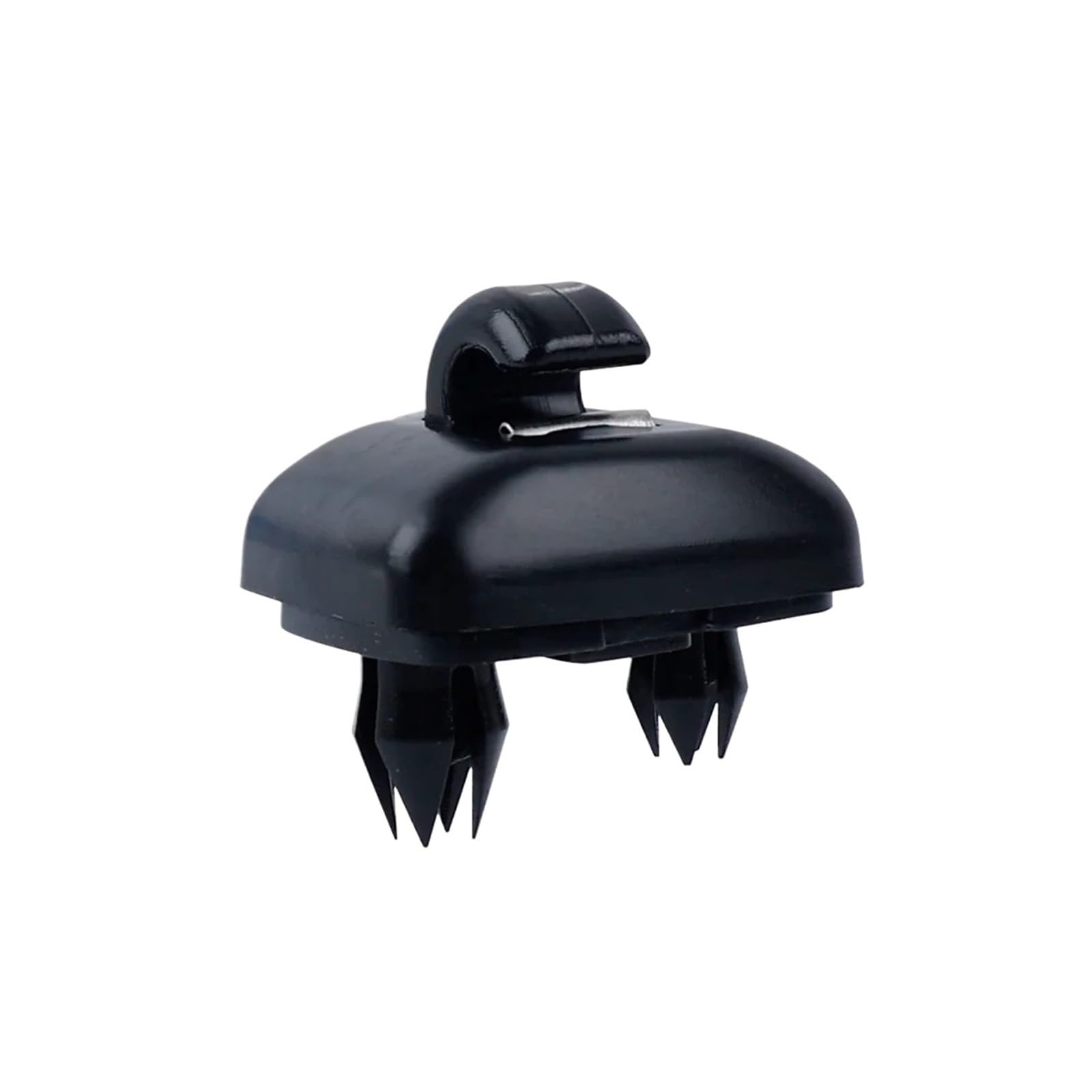 KXFVYNE 2PCs Car Sun Visor Clip Interior Retainer Hook Bracket Compatible A1 A3 A4 A5 Q3 Q5(8E0 857 562) A7 B6 B7 B8 S4 S5(Black)