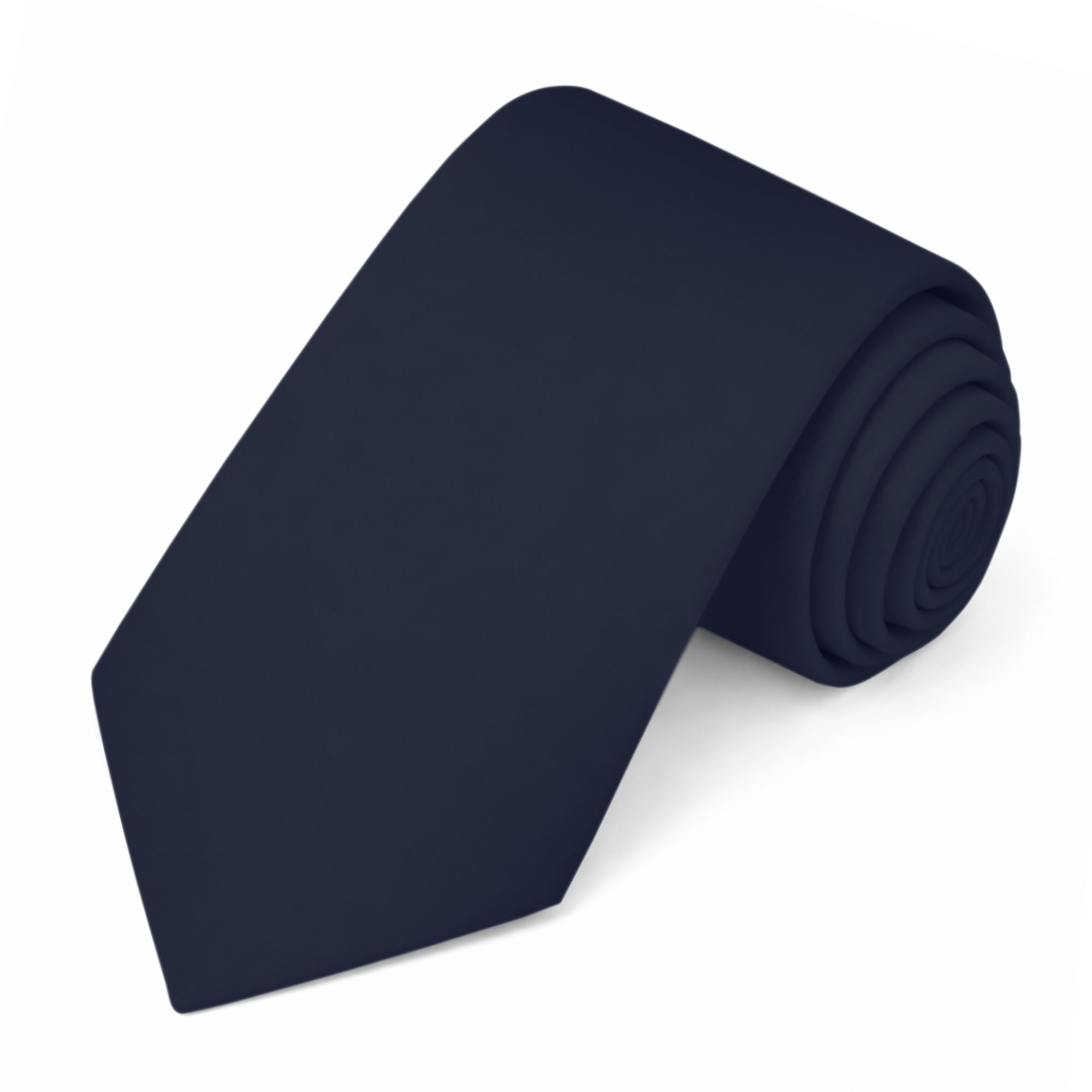 Jacob Alexander Solid Color Mens Tie - Soft-lined Necktie - Timeless Formal Look for Weddings and Business - (Regular Size)