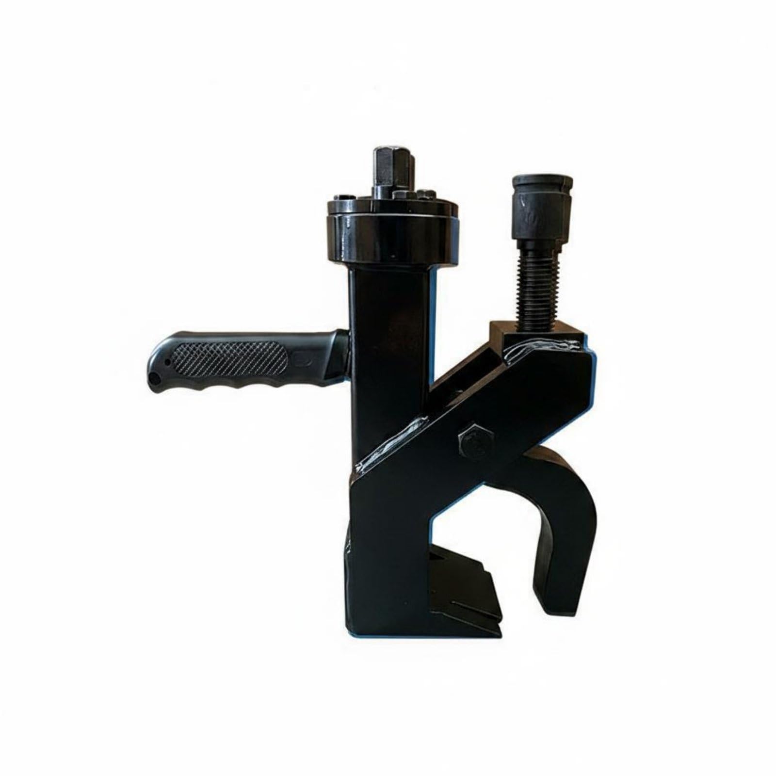 Qianly Smontagomme Manuale Smontagomme Rompicollo Smontapneumatici Attrezzo Veicolare in Acciaio con Presa Sicura E Apertura Sgancio Tallone Adatto per, Nero, Modello Grande
