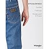 Wrangler Men's Texas Contrast Straight Jeans, Vintage Stonewash, 38W / 30L #5