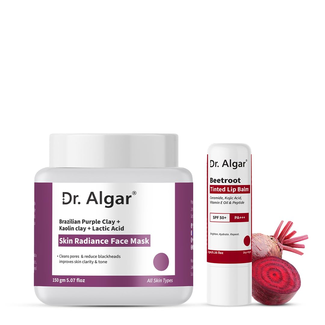 Face and Lip Care Combo, De-Tan Face Pack and Beetroot Lip Balm, Natural Tan Removal Treatment, 200g-image-13