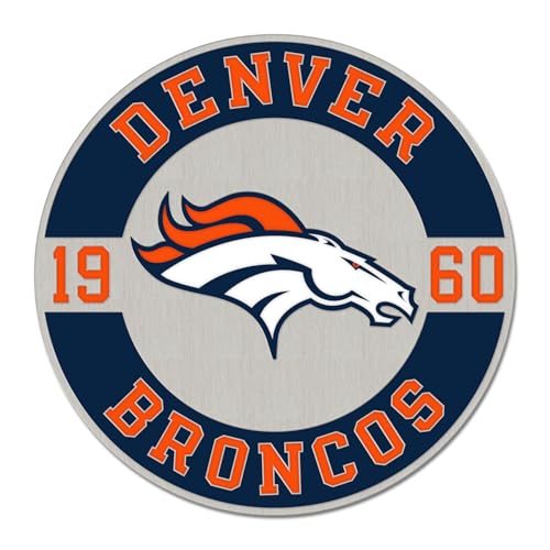 Pin Denver Broncos NFL WinCraft bijoux de casquette universel pour fan de football américain