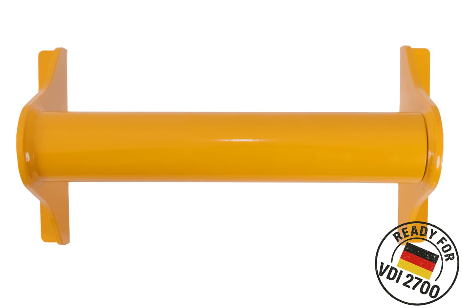 Radstopper für Abschleppwagen, gelb - verstellbar, universell