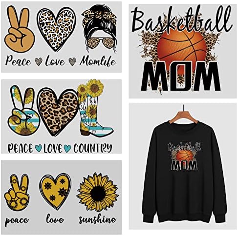 Heat Transfer Patches Cool Girl Design Washable Appliques Decals for T-Shirt Jackets Backpack DIY Decoration Stickers (C-4)
