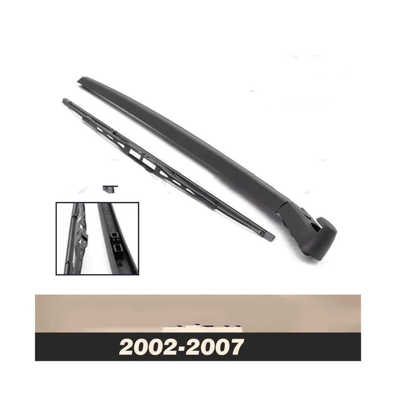 Tergicristalli Parabrezza Per Seat Per Ibiza 2002-2012 Tergicristallo 14 "Spazzola Del Tergicristallo Posteriore E Braccio Set Parabrezza Parabrezza Tergicristalli Posteriori Finestra Tergicristallo